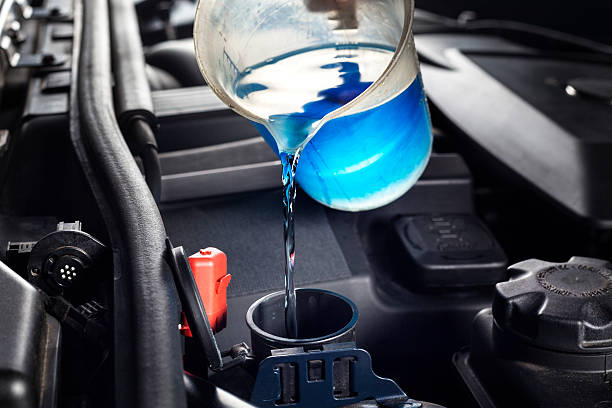 Refilling the windshield washer system antifreeze - car engine COOLANTS - Image 1